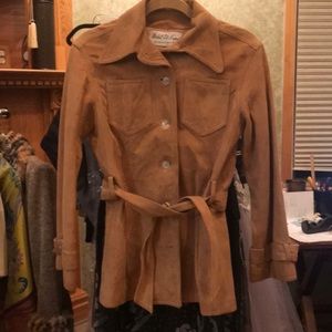 Suede Calvin Klein Vintage Jacket/ /Blazer.